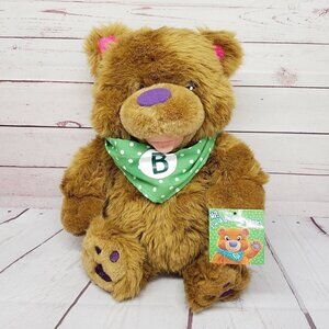 Scott Foresman Pearson 14" AlphaBuddy 2008 Teddy Bear Education School Puppet